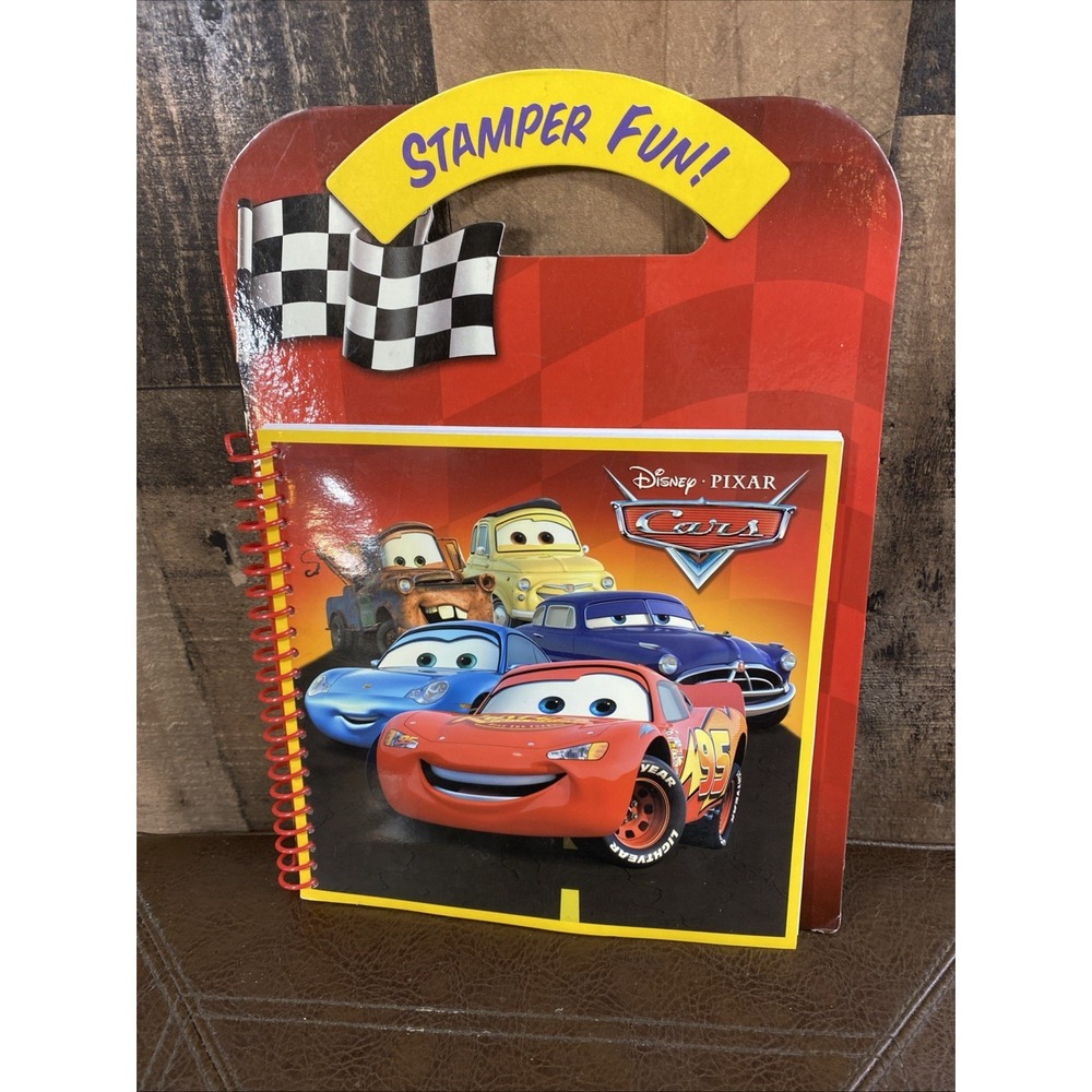 Disney Pixar Cars 2010 stamper fun! Fun book series activity book